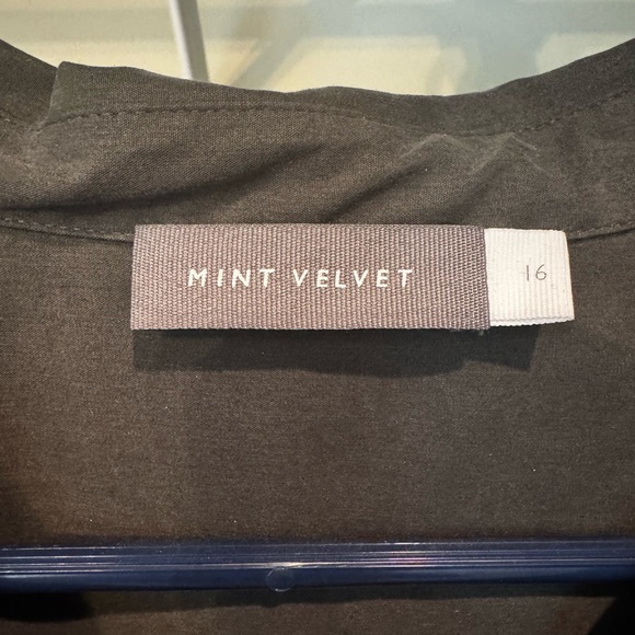 Dark Olive Women's Blouse - Picture 3 of 3